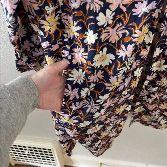 Madewell Floral Print Short Robe Jacket - Picture 6 of 8